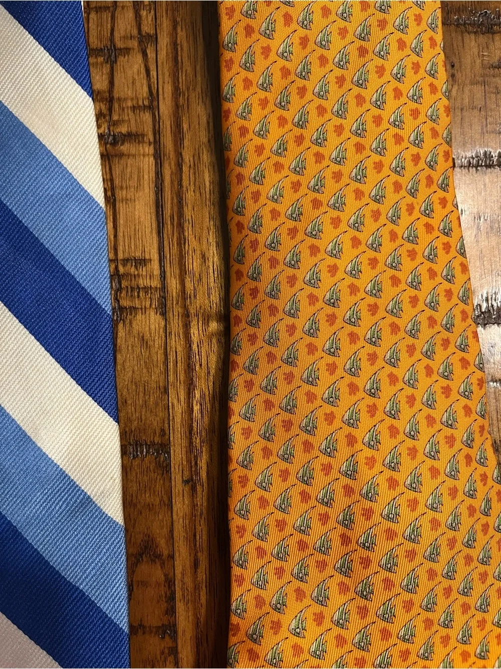 Lot of 5 J. Crew Men’s 100% Silk Ties - Classic Preppy Designer Neckwear
